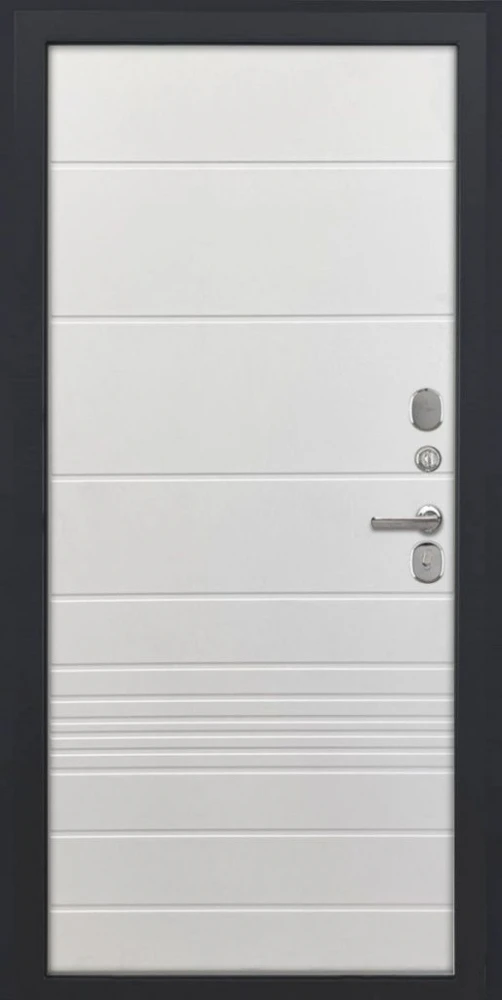 Входная дверь ДвериПРО Д-68 ФЛ-700 (10мм, ясень белый) DPRO204422 внутренняя сторона